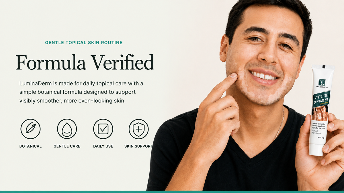 Formula verified - gentle topical skin routine